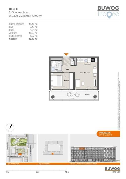 Wohnung zur Miete Wohnen auf Zeit 2 Zimmer 44 m²<br/>Wohnfläche ab sofort<br/>Verfügbarkeit Moabit Berlin 10557