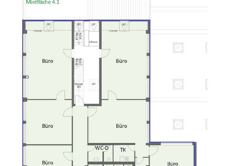 Bürofläche zur Miete 8,50 € 581,9 m² Bürofläche teilbar ab 256,3 m² Kesselsdorf Wilsdruff 01723