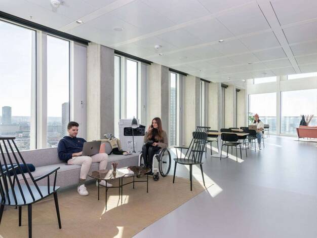 Bürofläche zur Miete provisionsfrei 7 m² Bürofläche teilbar ab 7 m² Brüsseler Straße 1-3 Westend-Süd Frankfurt am Main 60327