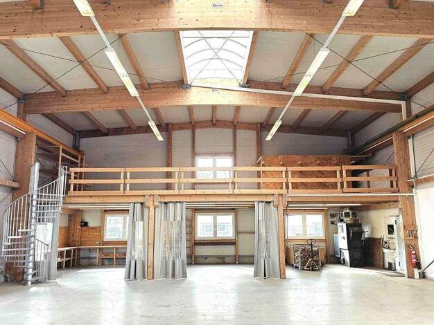 Lagerhalle zur Miete provisionsfrei 4.400 € 510 m² Lagerfläche Große Isel 9 Burlafingen Neu-Ulm 89233