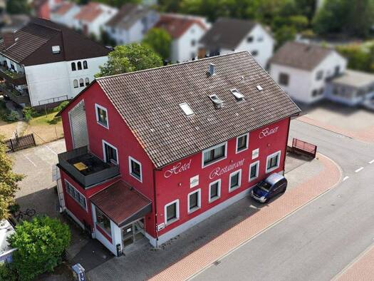 Hotel zum Kauf 1.690.000 € 13 Zimmer 142,9 m² Gastrofläche 1.946 m² Grundstück Hauptstraße 20 Sandhausen 69207