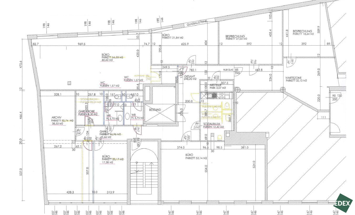 Büro-/Praxisfläche zum Kauf 3.446 € 7 Zimmer Wien 1120