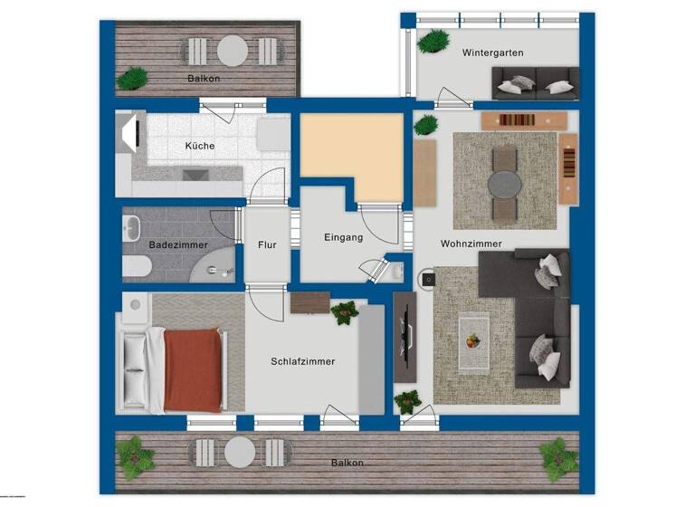 Wohnung zum Kauf 358.000 € 2 Zimmer 78,1 m² Mülheim Köln 51063