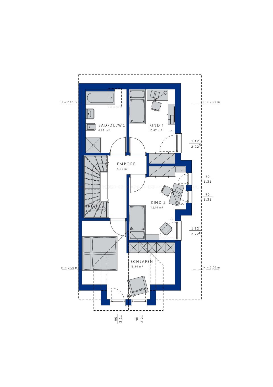 Haus zum Kauf 475.242 € 4 Zimmer 120 m²<br/>Wohnfläche 310 m²<br/>Grundstück Darum / Gretesch / Lüstringen 210 Osnabrück 49086