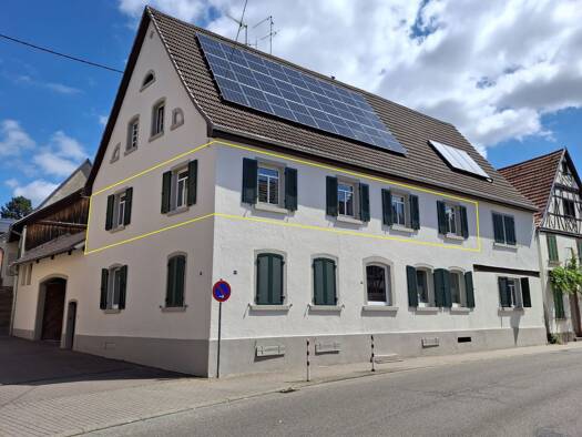 Wohnung zur Miete 1.345 € 4 Zimmer 93 m² 1. Geschoss frei ab 01.09.2026 Breitgasse 29 Großsachsen Hirschberg an der Bergstraße 69493