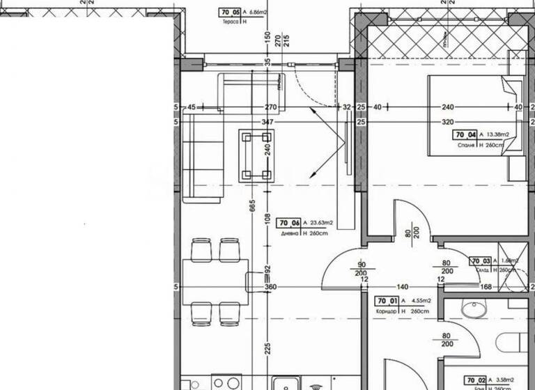 Studio zum Kauf 109.000 € 2 Zimmer 70,8 m² Plovdiv