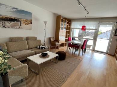 Wohnung zur Miete 1.300 € 3 Zimmer 74 m² 2. Geschoss frei ab sofort Rosenstr. 8 Weil am Rhein Weil am Rhein 79576
