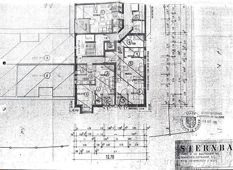 Maisonette zum Kauf 260.000 € 3 Zimmer 75 m² 3. Geschoss Wangen 88239
