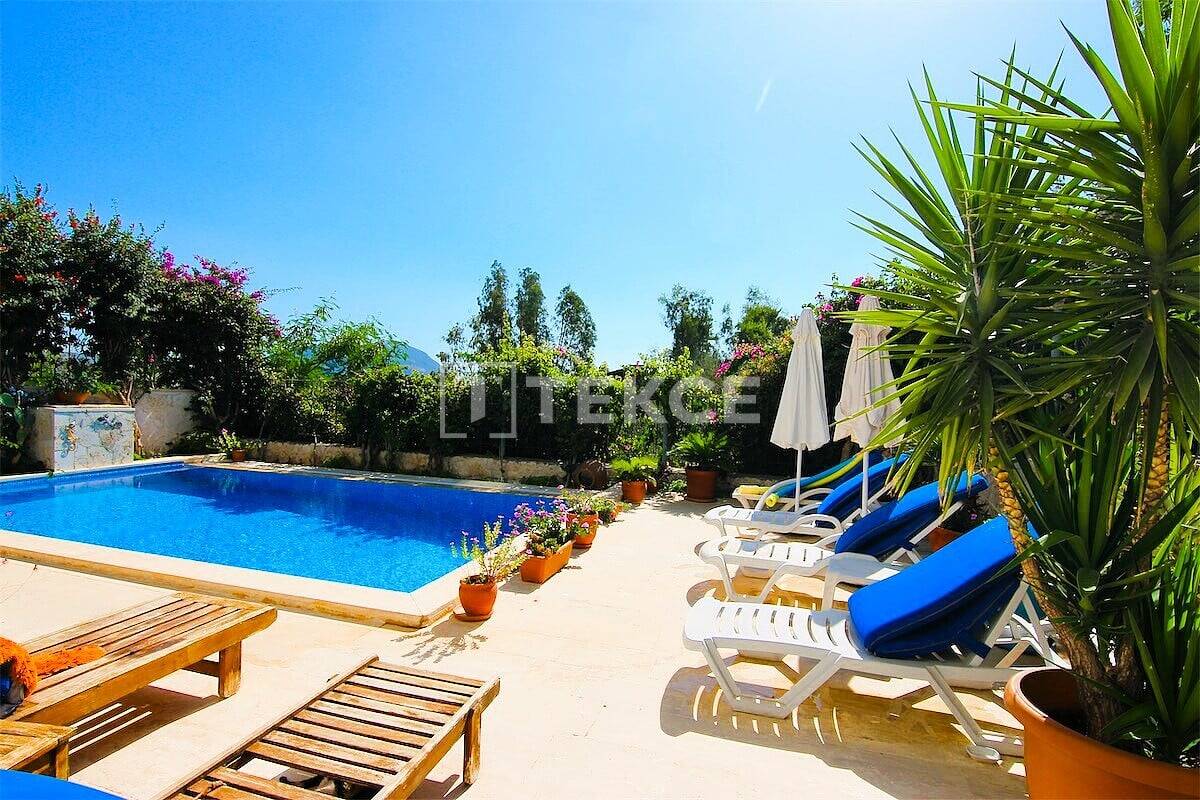 Immobilie in Paitzdorf - Maisonette-Wohnung mit Meerblick nahe des Zentrums von Kas in Antalya - Bild 2