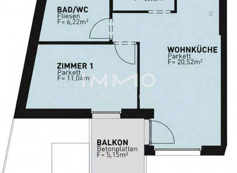 Wohnung zum Kauf - Erstbezug 295.500 € 2 Zimmer 41,5 m² 1. Geschoss Wien 1210
