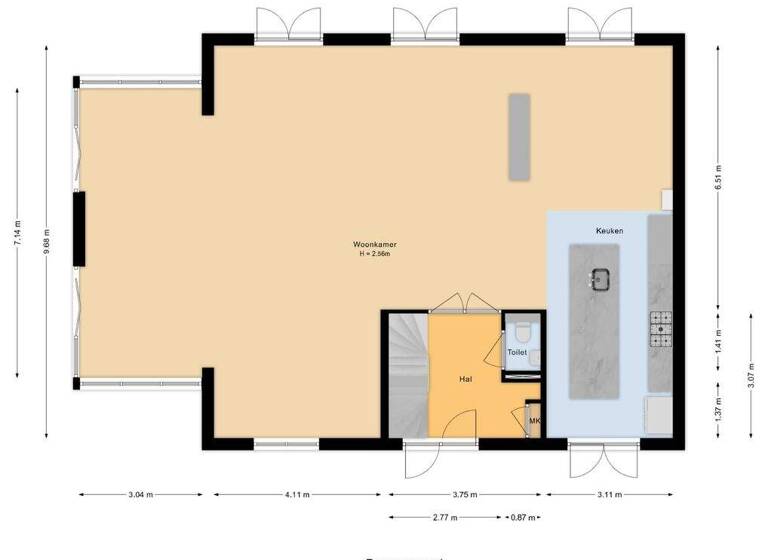 Villa zum Kauf 1.975.000 € 5 Zimmer 347 m² 496 m² Grundstück nassaulaan 12 kaag 2159 LR