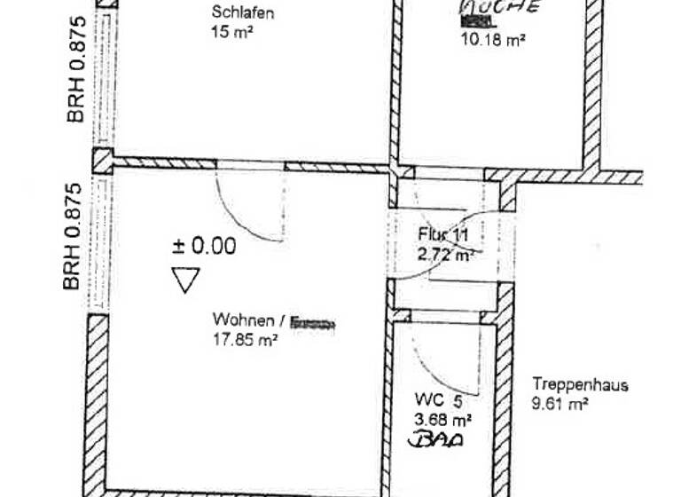 Wohnung zur Miete 468 € 2 Zimmer 52 m² 1. Geschoss frei ab 01.05.2026 Seelandstraße Oberreichenbach 91097