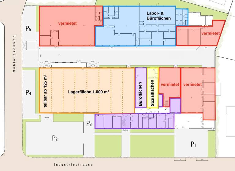 Lagerhalle zur Miete 4.251 € 654 m²<br/>Lagerfläche Zellhausen Mainhausen 63533