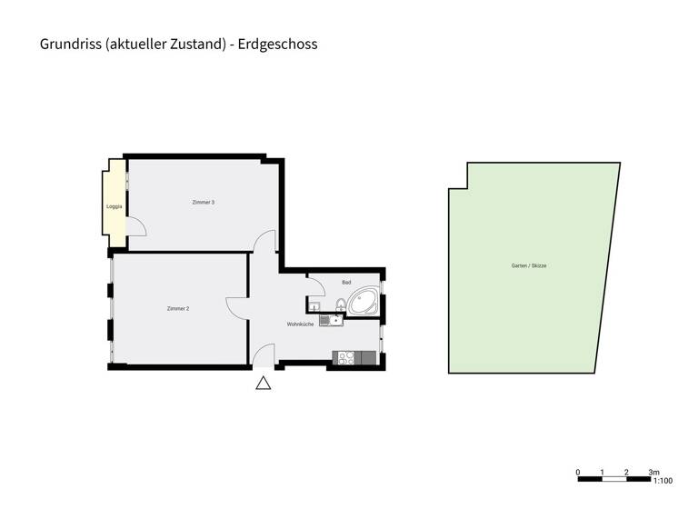 Wohnung zum Kauf 275.000 € 3 Zimmer 70,8 m² EG Adlershof Berlin 12489