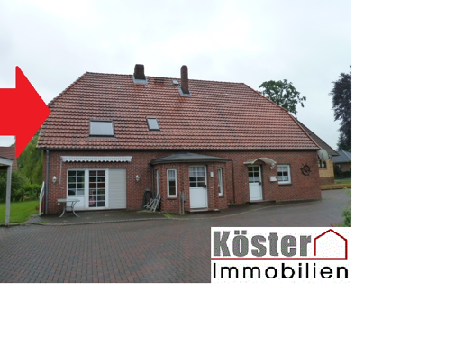 Wohnung zur Miete 470 € 2 Zimmer 63 m² Dachgeschoss frei ab sofort Gräpel Estorf , Kr Stade 21727