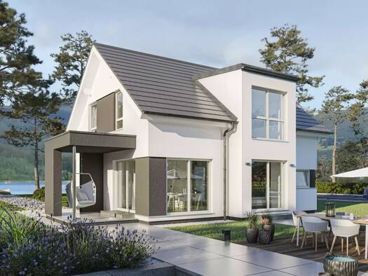 Einfamilienhaus zum Kauf 458.600 € 6 Zimmer 134 m² 877 m² Grundstück Hagenhofen Markt Erlbach 91459