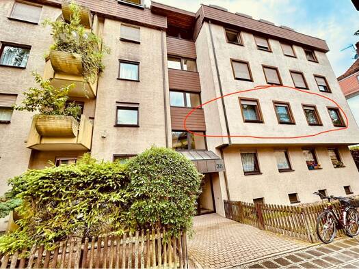 Wohnung zum Kauf provisionsfrei 449.000 € 4 Zimmer 108 m² Geschoss 1/4 St Peter Nürnberg 90478