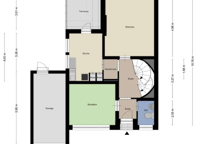 Reihenendhaus zum Kauf 619.000 € 5 Zimmer 124,5 m² 362 m² Grundstück Weiden Köln 50858