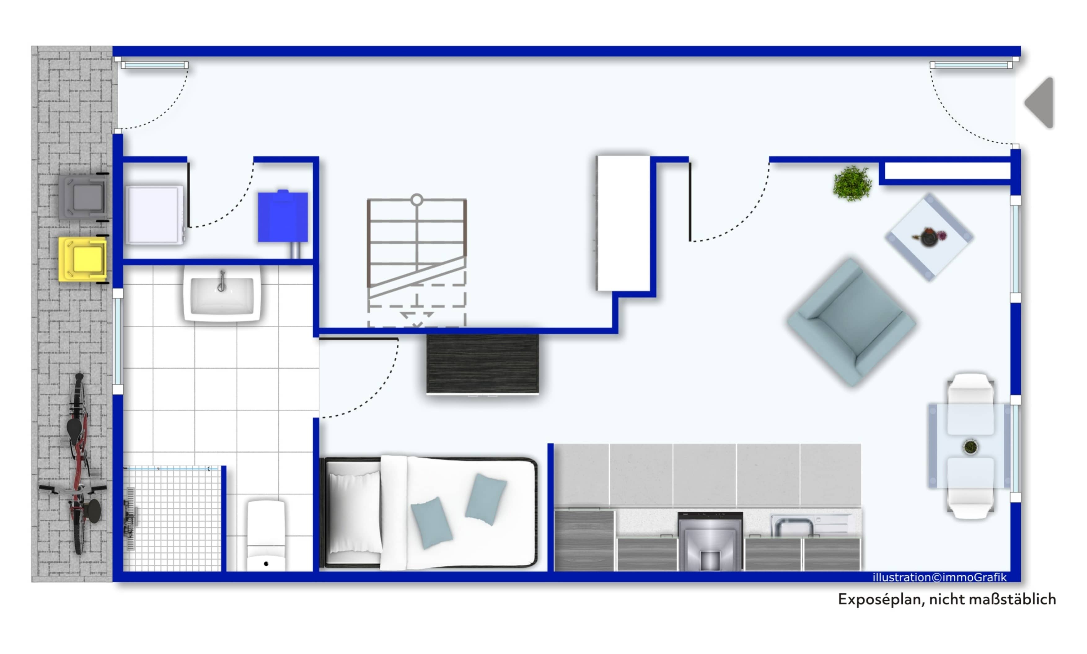 Einfamilienhaus zum Kauf 599.000 € 4 Zimmer 120 m²<br/>Wohnfläche 72 m²<br/>Grundstück Buxtehude Buxtehude 21614