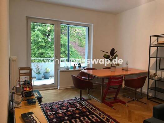 Wohnung zur Miete Tauschwohnung 1.100 € 3 Zimmer 75 m² 1. Geschoss Eilbek Hamburg 22089