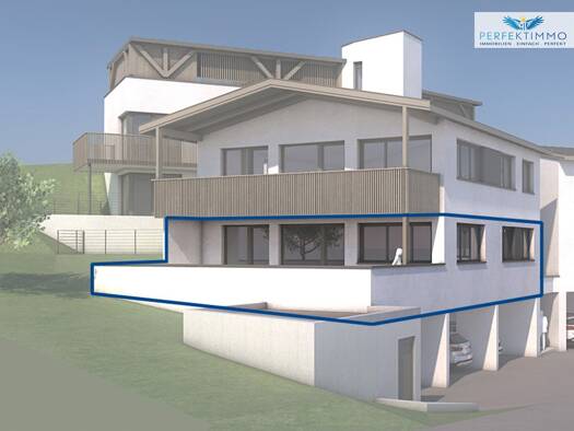 Terrassenwohnung zum Kauf 491.400 € 4 Zimmer 102,1 m² 1. Geschoss Strengen 6571