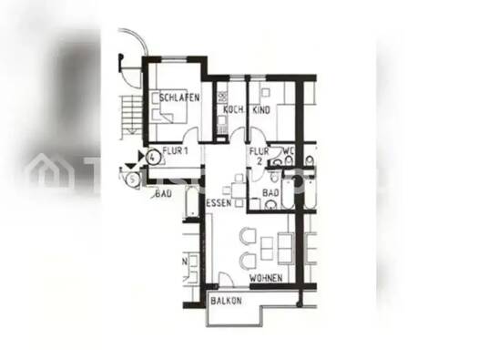 Wohnung zur Miete Tauschwohnung 630 € 3 Zimmer 70 m² 2. Geschoss Tolkewitz/Seidnitz-Nord Dresden 01279