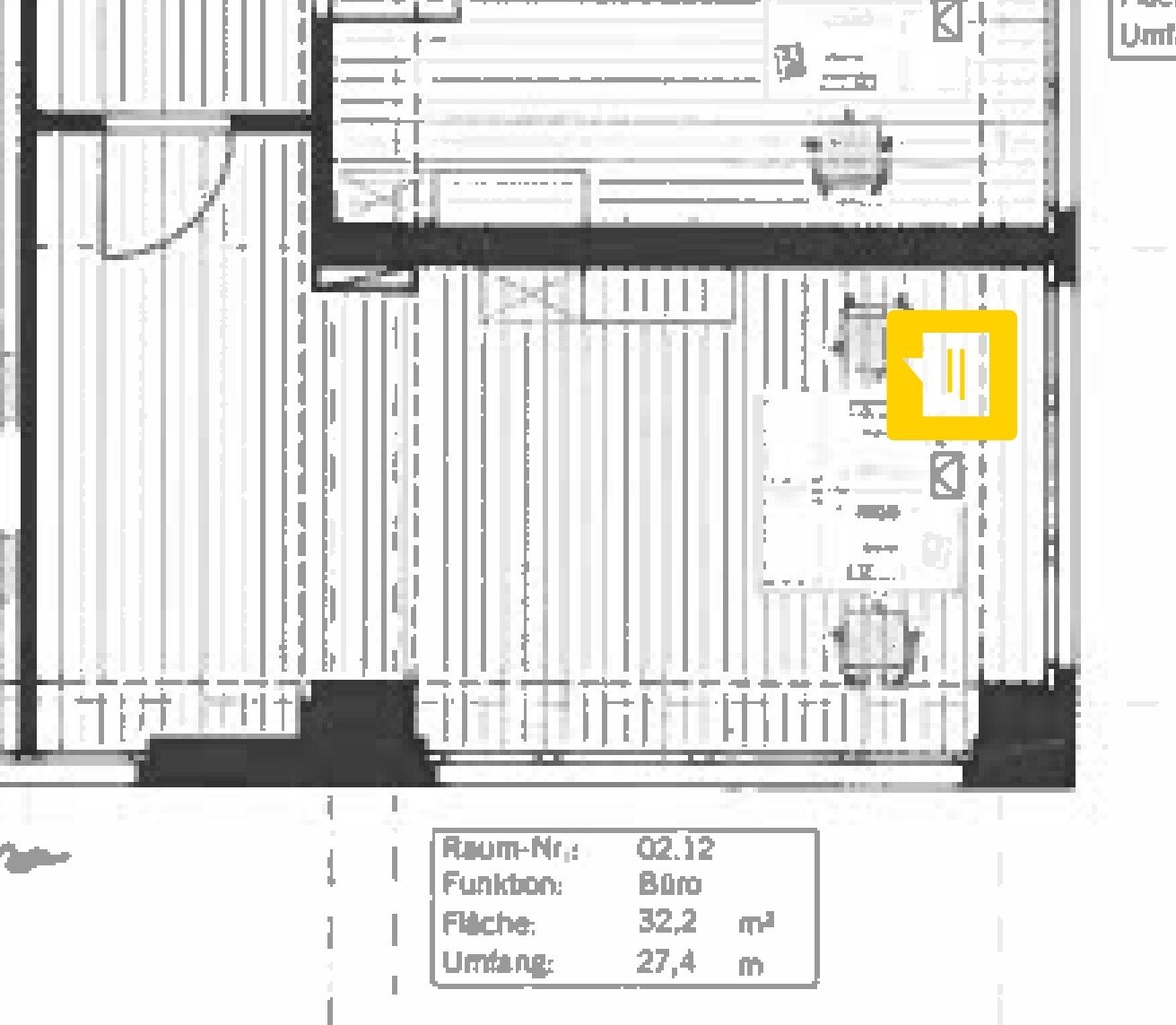 Bürofläche zur Miete provisionsfrei 1.390 € 1 Zimmer 32,2 m²<br/>Bürofläche Nordstraße Zentrum - Nord Leipzig 04105