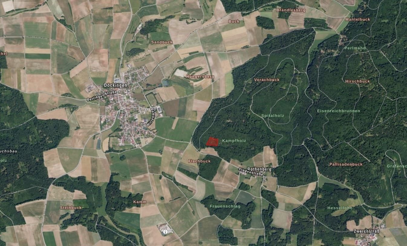 Land-/Forstwirtschaft zum Kauf 43.520 € 10.880 m²<br/>Grundstück Hagau Wolferstadt 86709