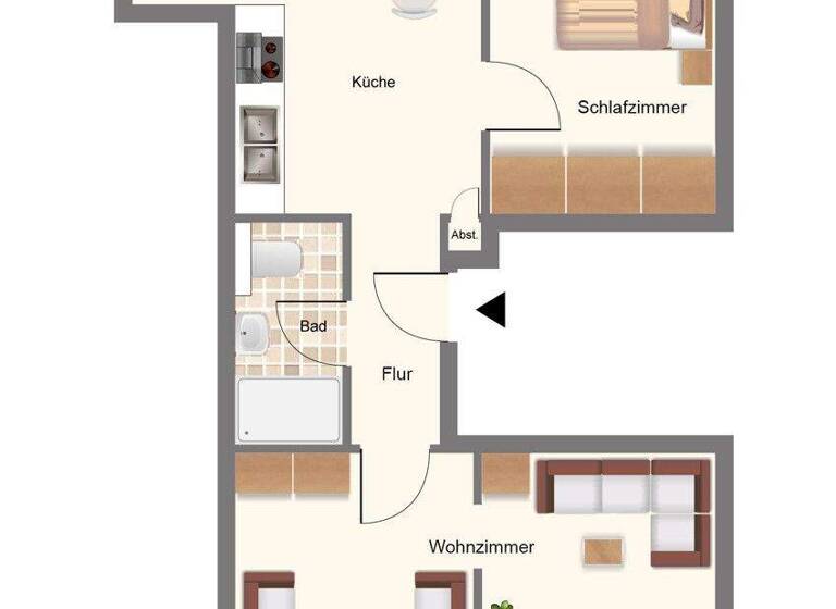 Wohnung zum Kauf 171.500 € 3 Zimmer 54 m² Aachen 52064
