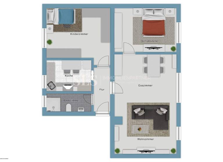 Wohnung zum Kauf 139.000 € 3 Zimmer 77 m² 1. Geschoss Brassert Marl 45768