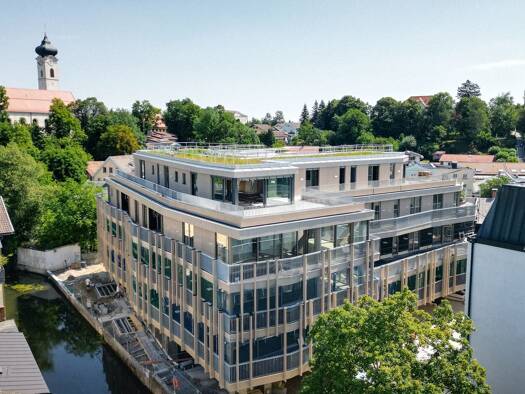 Wohnung zum Kauf - Erstbezug provisionsfrei 1.235.000 € 3 Zimmer 125 m² 2. Geschoss Kirchzeile 7 a Bad Aibling Bad Aibling 83043