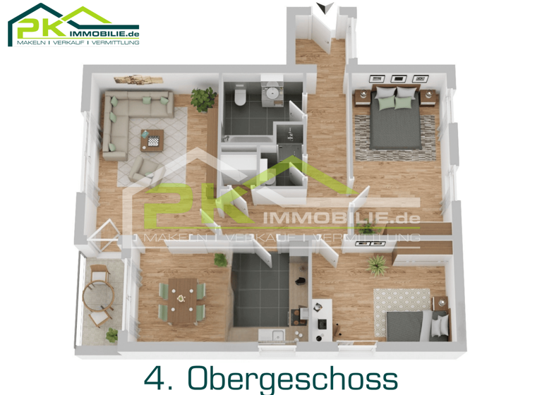 Wohnung zum Kauf 159.000 € 3 Zimmer 95,2 m² 4. Geschoss Daun 54550