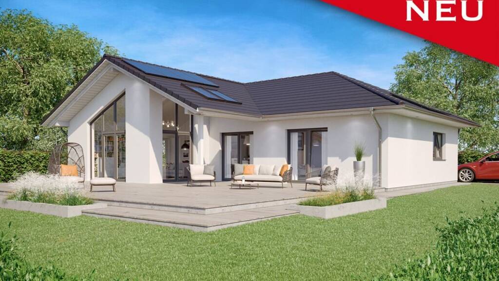 Einfamilienhaus zum Kauf provisionsfrei 385.990 € 4 Zimmer 147,4 m² 855 m² Grundstück An der Rohrwiese Levitzow Sukow-Levitzow 17168