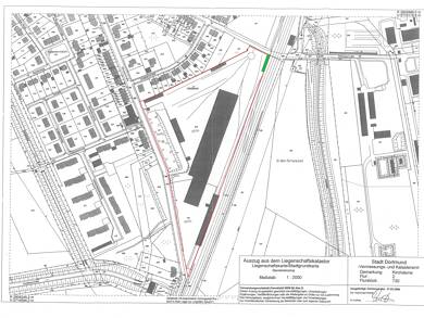 Grundstück zur Miete provisionsfrei 45.315 m² Grundstück Dörnenstraße Kirchderne Dortmund 44329