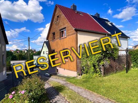 Doppelhaushälfte zum Kauf 79.000 € 3 Zimmer 77,3 m² 625 m² Grundstück Waldenburg Waldenburg 08396