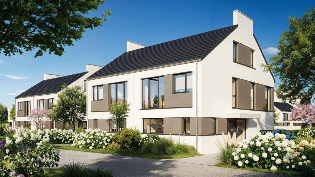 Doppelhaushälfte zum Kauf - Erstbezug provisionsfrei 624.000 € 4 Zimmer 132 m² 293 m² Grundstück Vohwinkel Wuppertal 42329