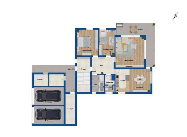 Einfamilienhaus zum Kauf 449.000 € 8 Zimmer 201 m² 780 m² Grundstück Holzen Burgkirchen an der Alz 84508