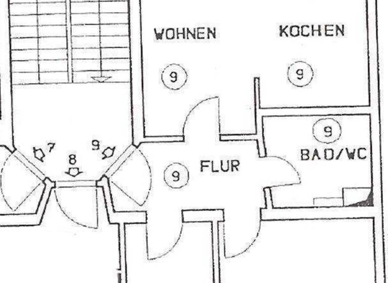 Wohnung zur Miete 435 € 2,5 Zimmer 79 m² 2. Geschoss frei ab sofort Rößlerstraße 18c Altchemnitz Chemnitz 09120