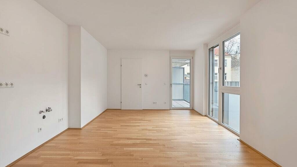 Wohnung zum Kauf - Erstbezug 324.300 € 2 Zimmer 48,3 m² 1. Geschoss Fahrbachgasse 6-8 Wien 1210