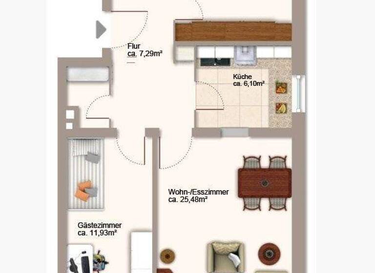 Wohnung zum Kauf 299.000 € 3 Zimmer 72,6 m² 1. Geschoss Rahlstedt Hamburg 22149