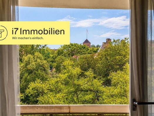 Wohnung zur Miete 800 € 3 Zimmer 73 m² 3. Geschoss frei ab 15.09.2026 Pirckheimerstraße 23 Gärten h d Veste Altstadt und engere Innenstadt 90408