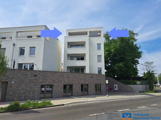 Penthouse zur Miete 2.400 € 4,5 Zimmer 172,4 m² 3. Geschoss Hechtsheim Mainz-Hechtsheim 55129