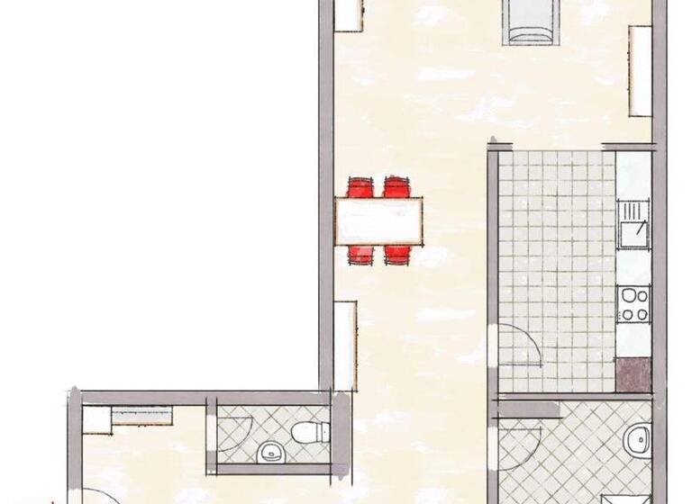 Wohnung zum Kauf 4 Zimmer 109 m² frei ab sofort Badische Straße 8 Langerfeld Wuppertal 42389