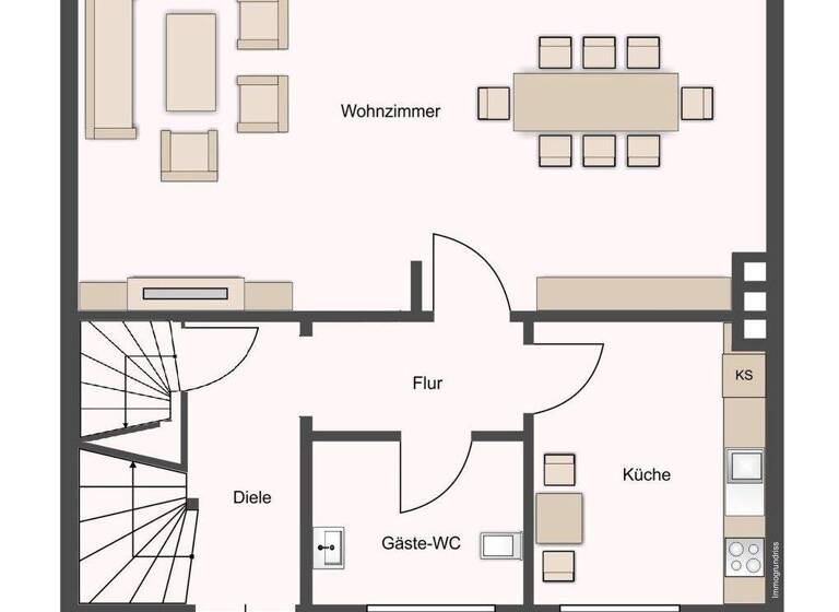 Reihenendhaus zum Kauf 235.000 € 4,5 Zimmer 112 m² 473 m² Grundstück Mölln 23879