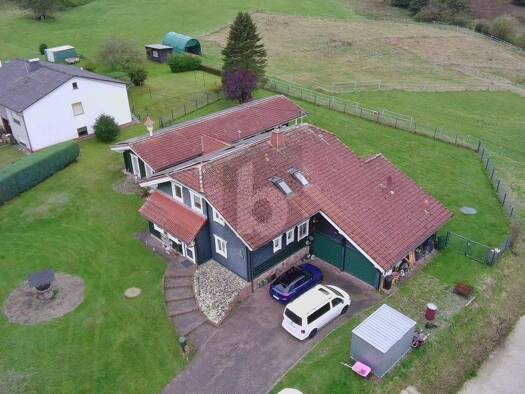 Einfamilienhaus zum Kauf 9 Zimmer 280 m² 28.000 m² Grundstück Meckenbach 55767