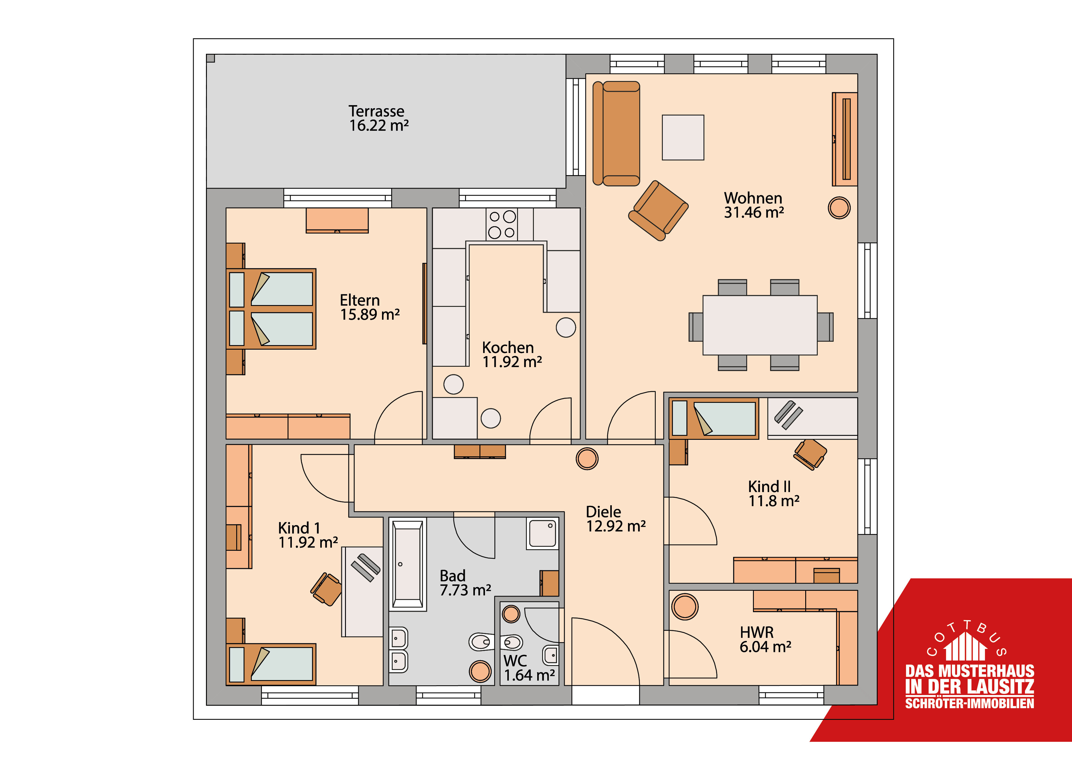 Haus zum Kauf provisionsfrei 4 Zimmer 110 m²<br/>Wohnfläche 558 m²<br/>Grundstück Groß Gaglow Cottbus 03051