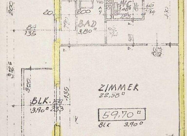 Wohnung zur Miete 1.015 € 2 Zimmer 59,7 m² 6. Geschoss Wien 1020