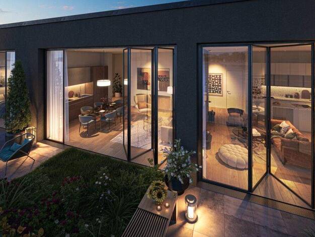 Wohnung zum Kauf - Neubau provisionsfrei 848.000 € 2 Zimmer 74,4 m² 5. Geschoss Waschauer Straße 10 Mitte Berlin 10243