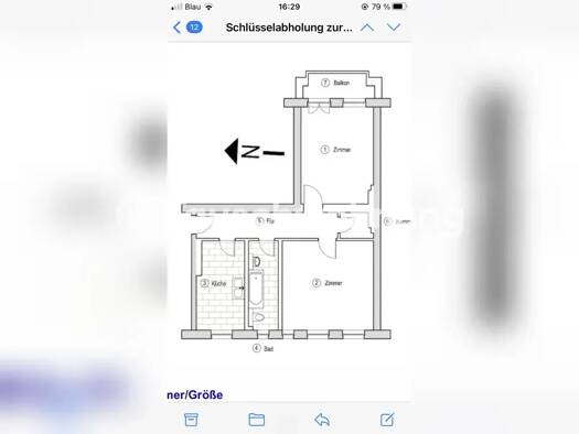 Wohnung zur Miete Tauschwohnung 732 € 2 Zimmer 69 m² 3. Geschoss Niederschönhausen Pankow 13156