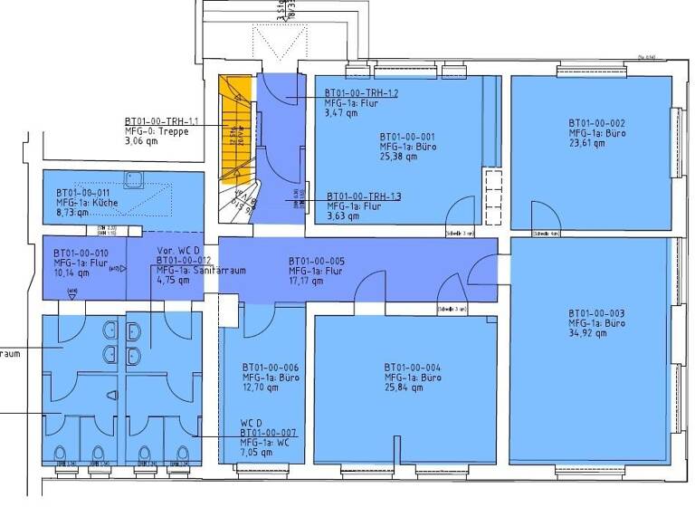 Bürogebäude zur Miete 9,50 € 467 m²<br/>Bürofläche Lichtenrade Berlin 12307